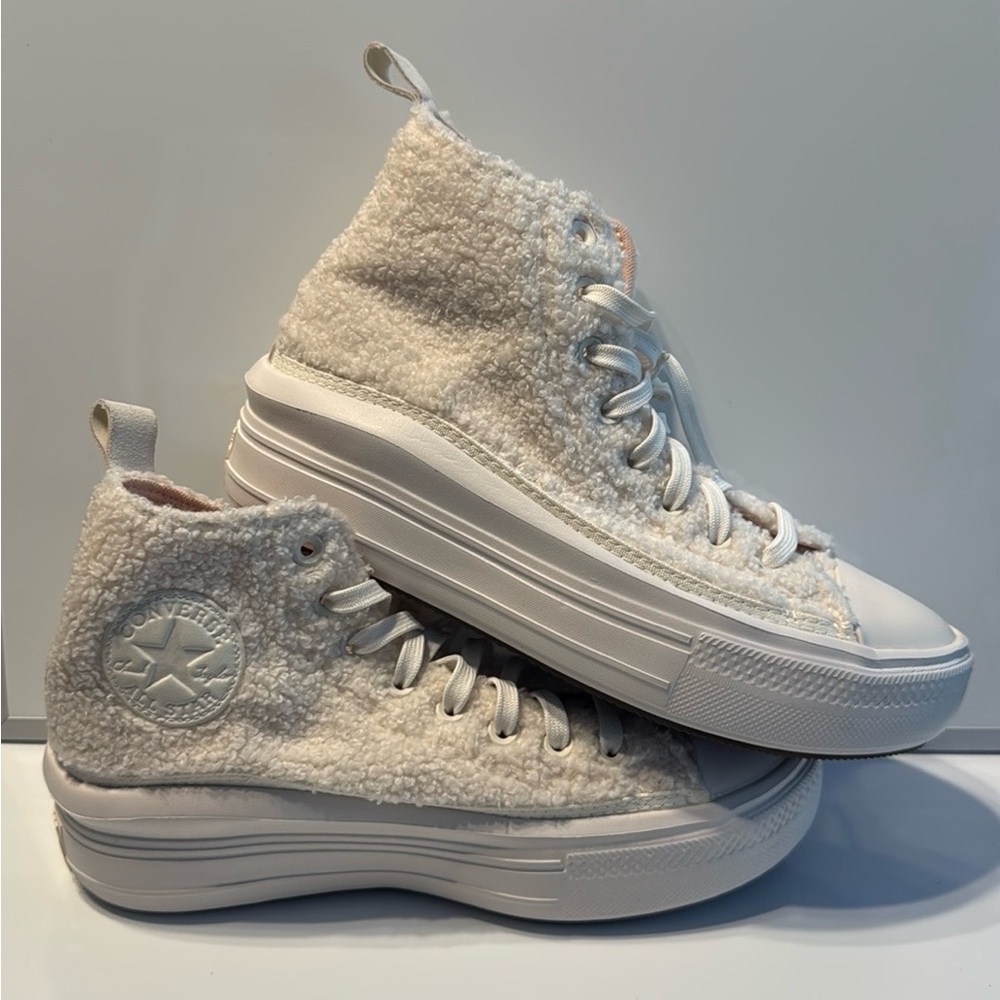 CONVERSE ALL STAR MOVE HI High-Top Platform Sneakers Women’s US Size 9